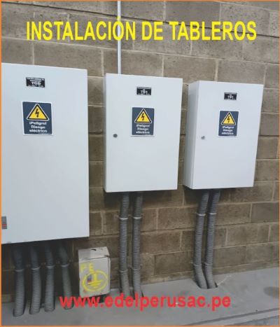 instalacion de tableros electricos