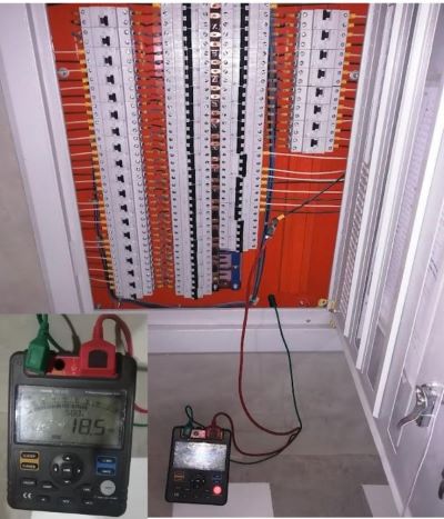 megado de cables y megado de tableros